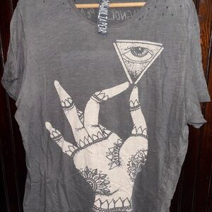 Magnolia Pearl Gray Graphic Tee